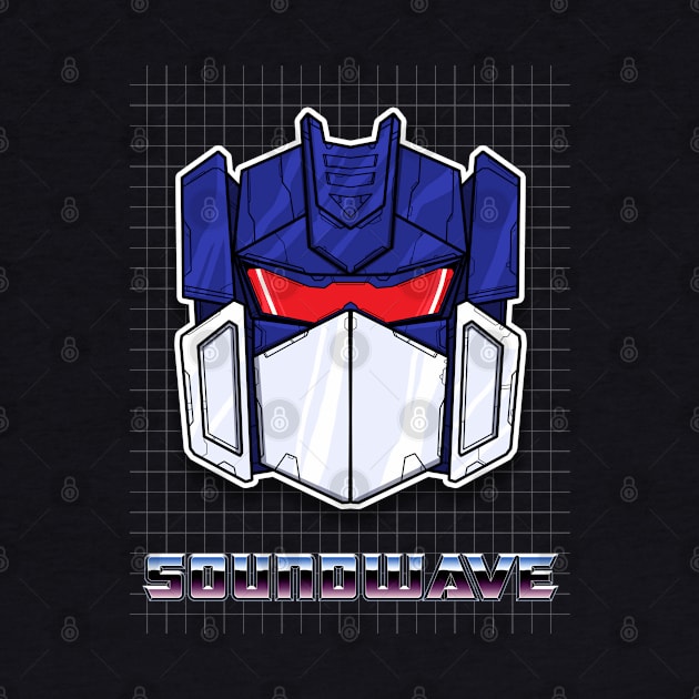 Transformers: Soundwave by Evarcha